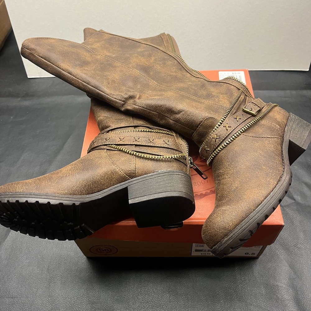 SO knee high boots - Size 6.5 - Brand new in box - Picture 4 of 11